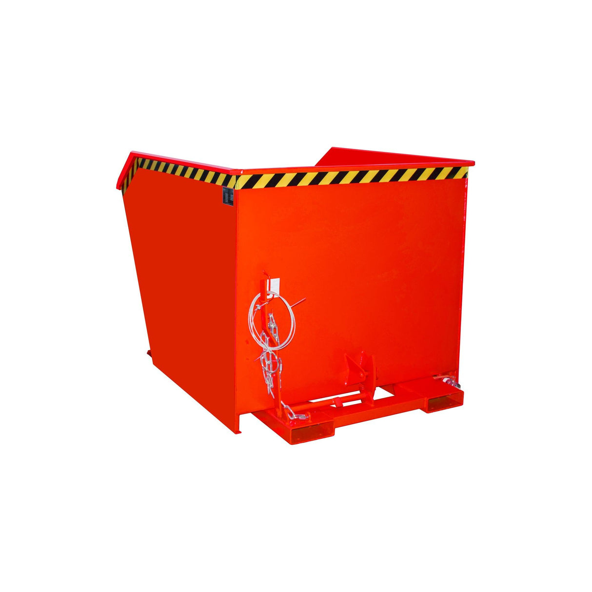 BAUER Südlohn Späne-Kippbehälter Typ GU-E 1500 RAL 3000 Feuerrot - Art.-Nr. 4479-44-0000-2