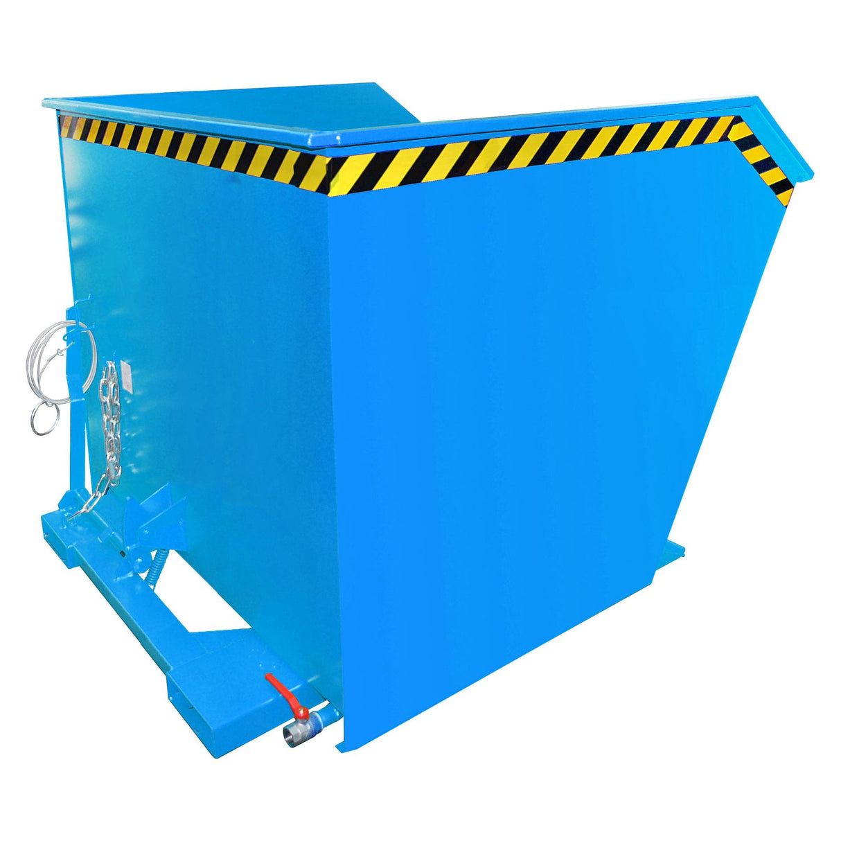 BAUER Südlohn Späne-Kippbehälter Typ GU-E 2000 RAL 5012 Lichtblau - Art.-Nr. 4479-45-0000-3