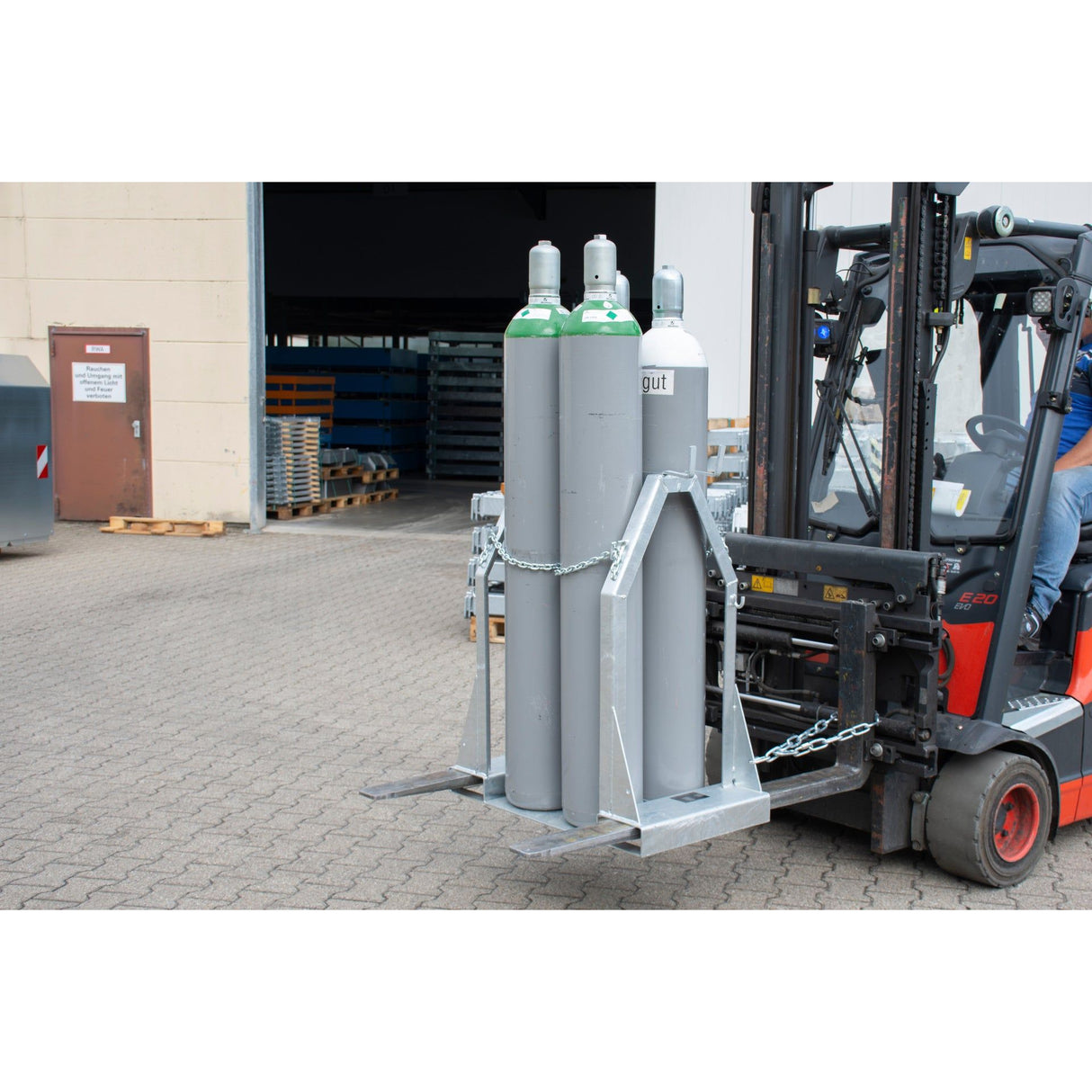 BAUER Südlohn Stahlflaschen-Palette Typ SFP 4 - Art.-Nr. 4481-01-0000-7