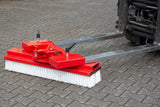 BAUER Südlohn Gabelstapler-Kehrbesen Typ SKB 100 RAL 3000 Feuerrot - Art.-Nr. 4494-03-0000-2