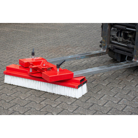 BAUER Südlohn Gabelstapler-Kehrbesen Typ SKB 100 RAL 3000 Feuerrot - Art.-Nr. 4494-03-0000-2