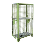 BAUER Südlohn Gasflaschen-Depot Typ GFD-R 4 RAL 6011 Resedagrün - Art.-Nr. 4495-02-0000-4