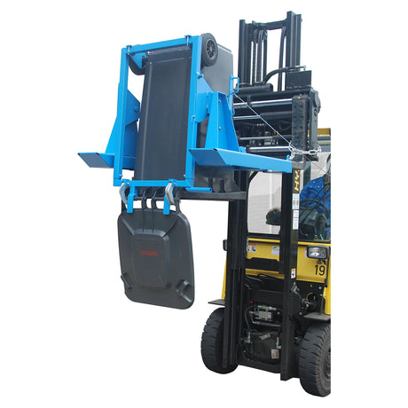 BAUER Südlohn Mülltonnen-Kipper Typ MK 240 RAL 5012 Lichtblau - Art.-Nr. 4496-01-0000-3