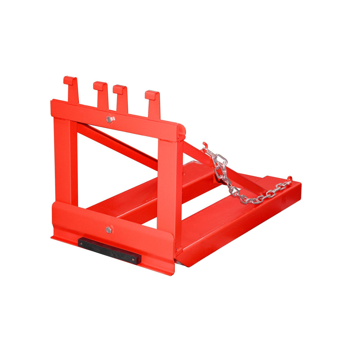 BAUER Südlohn Mülltonnen-Heber Typ MH-I RAL 3000 Feuerrot - Art.-Nr. 4496-05-0000-2