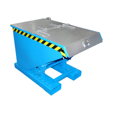 BAUER Südlohn Kippbehälter ® Typ EXPO 300 RAL 5012 Lichtblau - Art.-Nr. 4498-01-0000-3