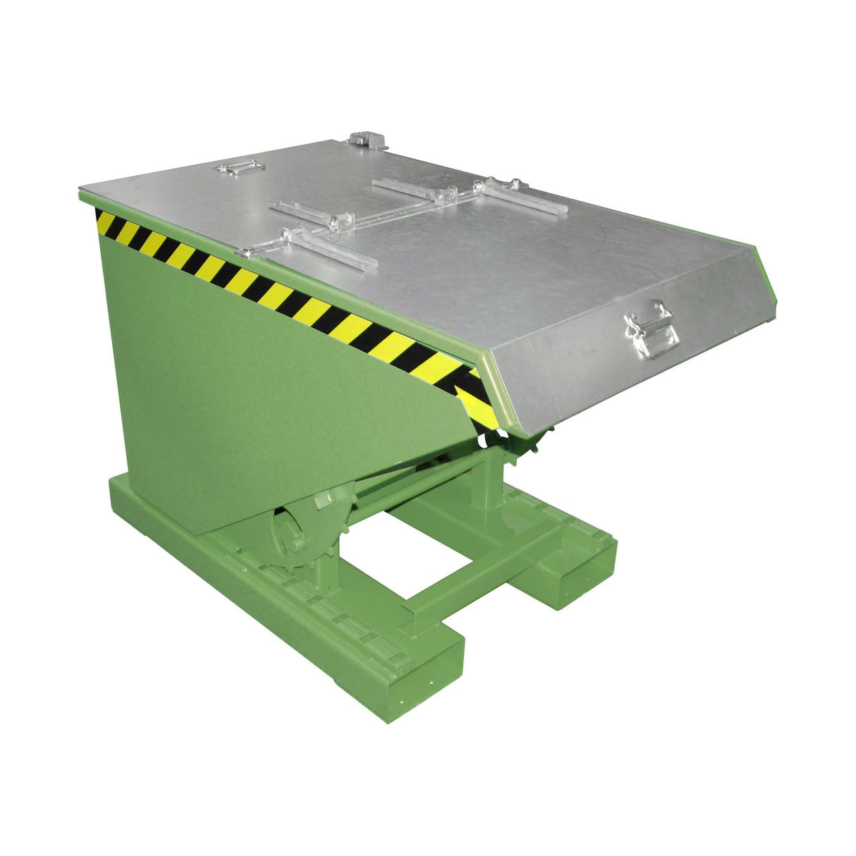 BAUER Südlohn Kippbehälter ® Typ EXPO 300 RAL 6011 Resedagrün - Art.-Nr. 4498-01-0000-4