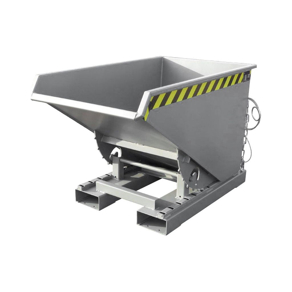 BAUER Südlohn Kippbehälter ® Typ EXPO 300 RAL 7005 Mausgrau - Art.-Nr. 4498-01-0000-5