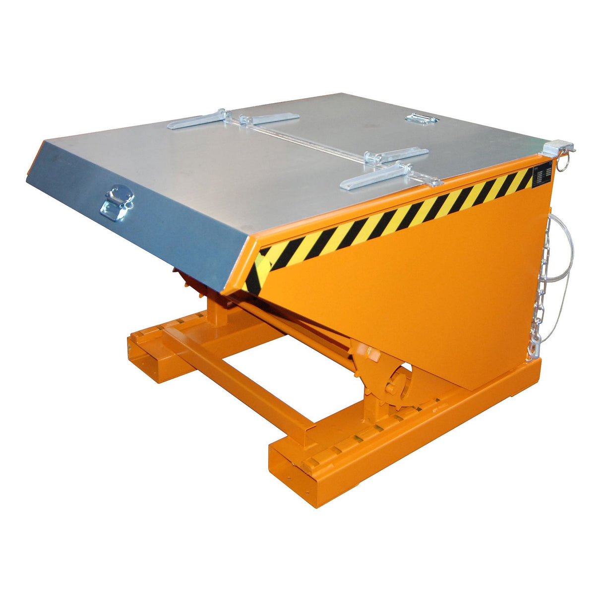 BAUER Südlohn Kippbehälter ® Typ EXPO 600 RAL 2000 Gelborange - Art.-Nr. 4498-02-0000-1