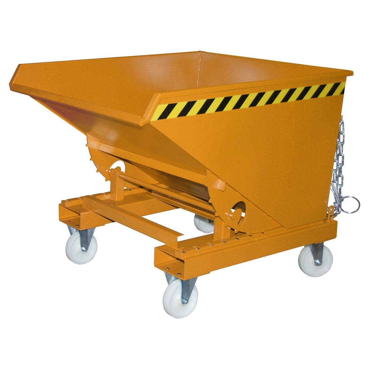 BAUER Südlohn Kippbehälter ® Typ EXPO 600 RAL 2000 Gelborange - Art.-Nr. 4498-02-0000-1