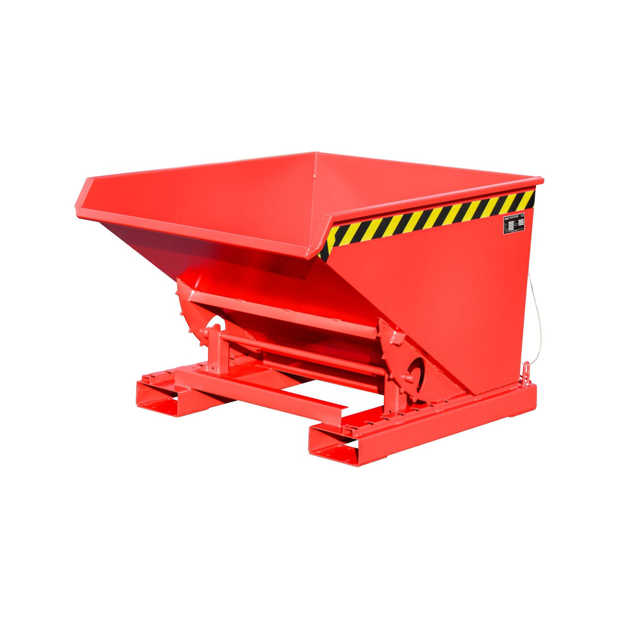 BAUER Südlohn Kippbehälter ® Typ EXPO 600 RAL 3000 Feuerrot - Art.-Nr. 4498-02-0000-2