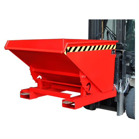 BAUER Südlohn Kippbehälter ® Typ EXPO 600 RAL 3000 Feuerrot - Art.-Nr. 4498-02-0000-2