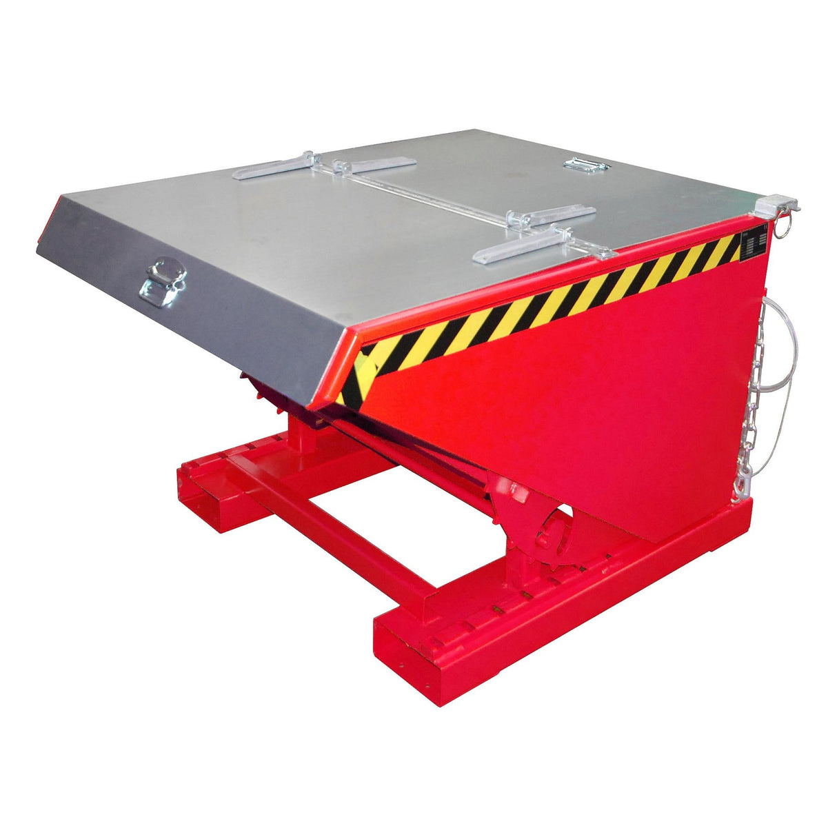 BAUER Südlohn Kippbehälter ® Typ EXPO 600 RAL 3000 Feuerrot - Art.-Nr. 4498-02-0000-2