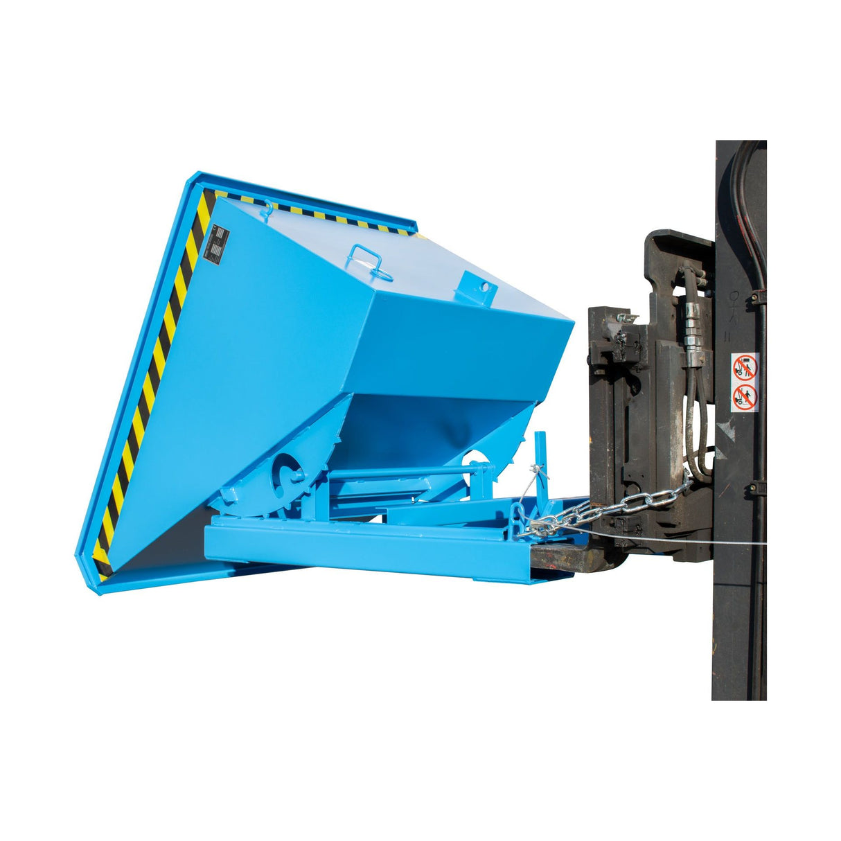 BAUER Südlohn Kippbehälter ® Typ EXPO 600 RAL 5012 Lichtblau - Art.-Nr. 4498-02-0000-3