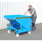 BAUER Südlohn Kippbehälter ® Typ EXPO 600 RAL 5012 Lichtblau - Art.-Nr. 4498-02-0000-3