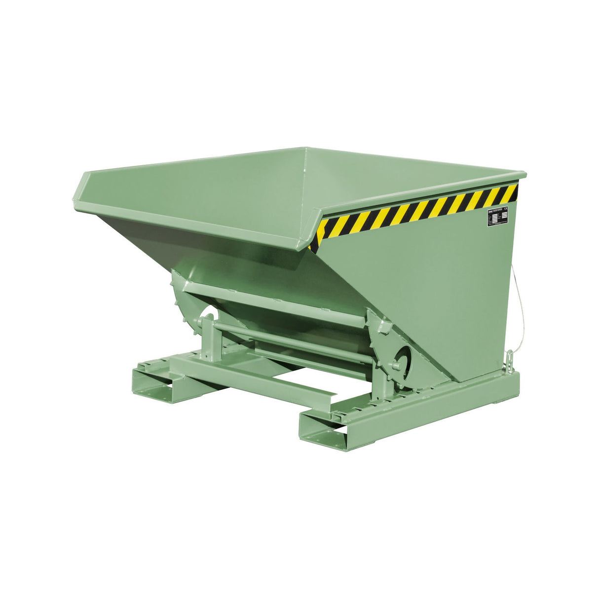 BAUER Südlohn Kippbehälter ® Typ EXPO 600 RAL 6011 Resedagrün - Art.-Nr. 4498-02-0000-4