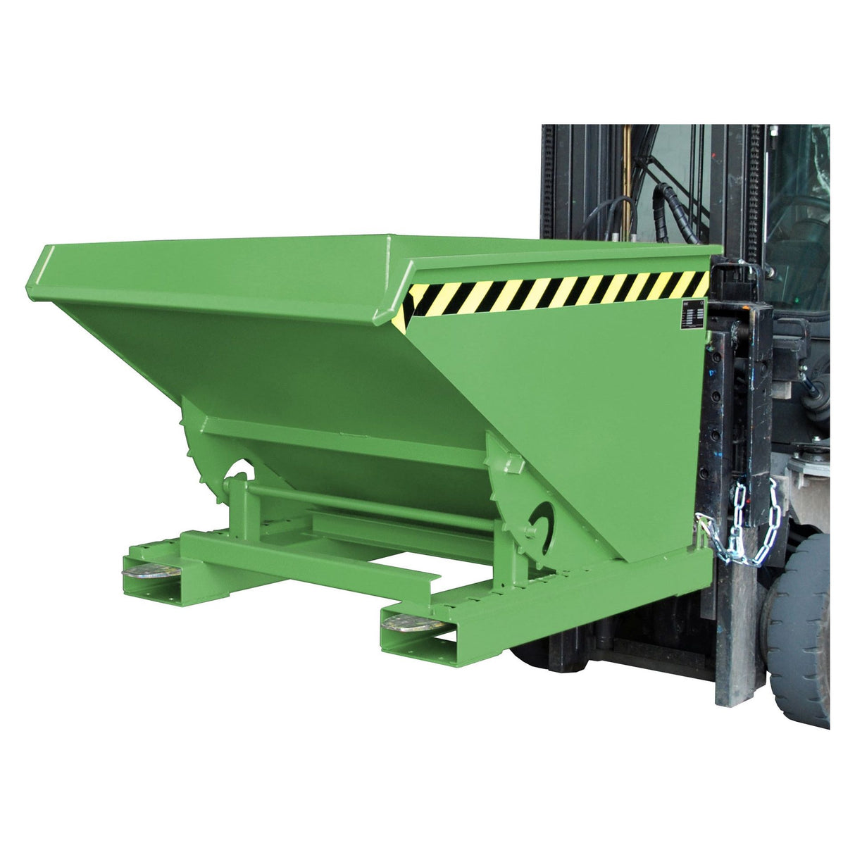 BAUER Südlohn Kippbehälter ® Typ EXPO 600 RAL 6011 Resedagrün - Art.-Nr. 4498-02-0000-4