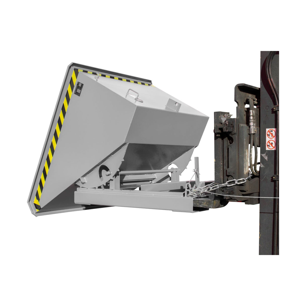 BAUER Südlohn Kippbehälter ® Typ EXPO 600 RAL 7005 Mausgrau - Art.-Nr. 4498-02-0000-5