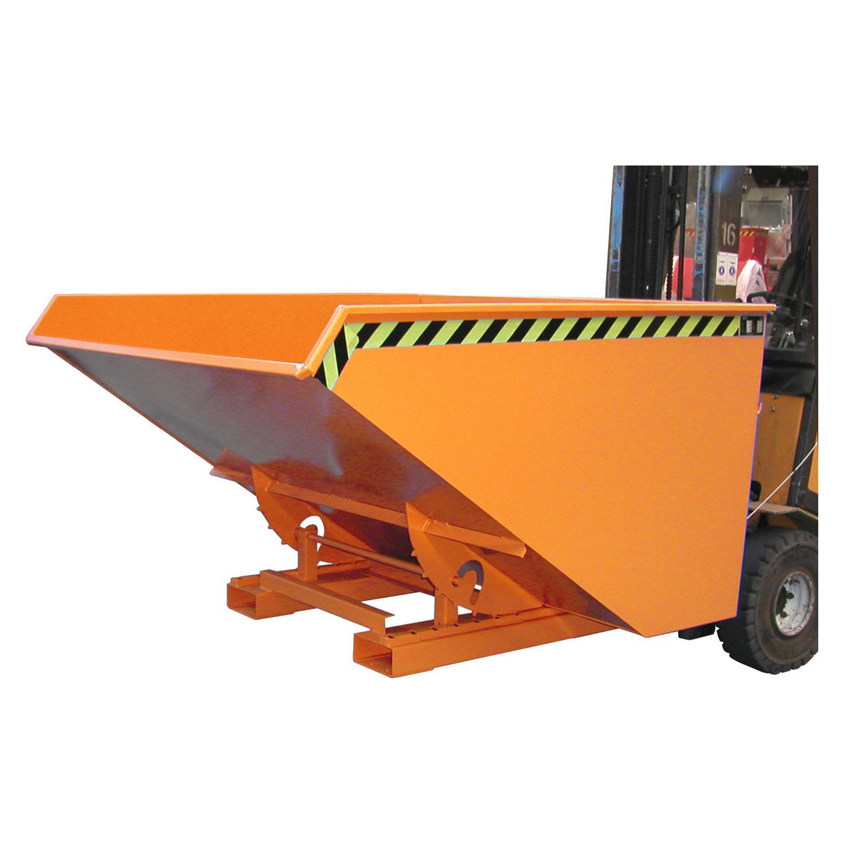 BAUER Südlohn Kippbehälter ® Typ EXPO 1200 RAL 2000 Gelborange - Art.-Nr. 4498-04-0000-1