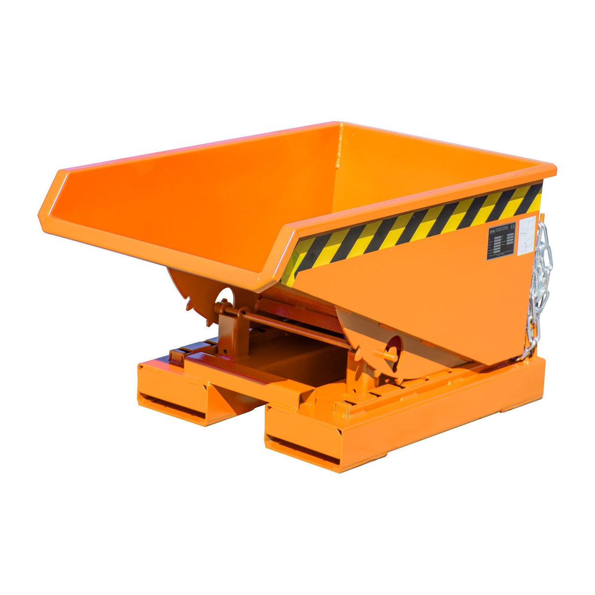 BAUER Südlohn Kippbehälter ® Typ EXPO 150 RAL 2000 Gelborange - Art.-Nr. 4498-07-0000-1