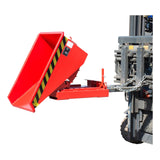 BAUER Südlohn Kippbehälter ® Typ EXPO 150 RAL 3000 Feuerrot - Art.-Nr. 4498-07-0000-2