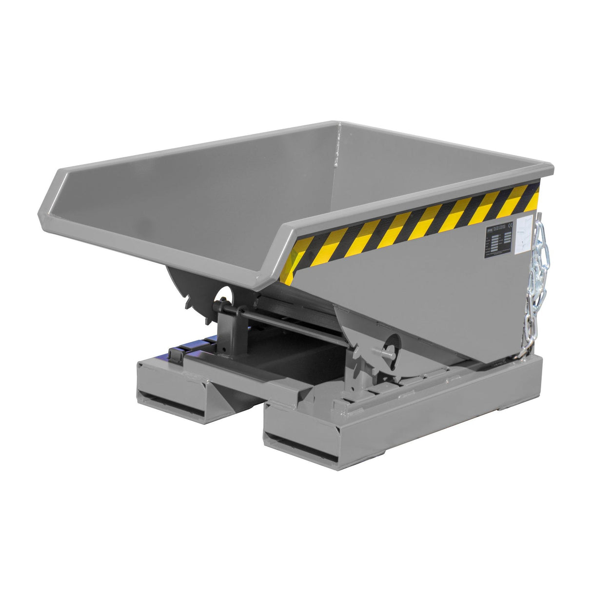 BAUER Südlohn Kippbehälter ® Typ EXPO 150 RAL 7005 Mausgrau - Art.-Nr. 4498-07-0000-5