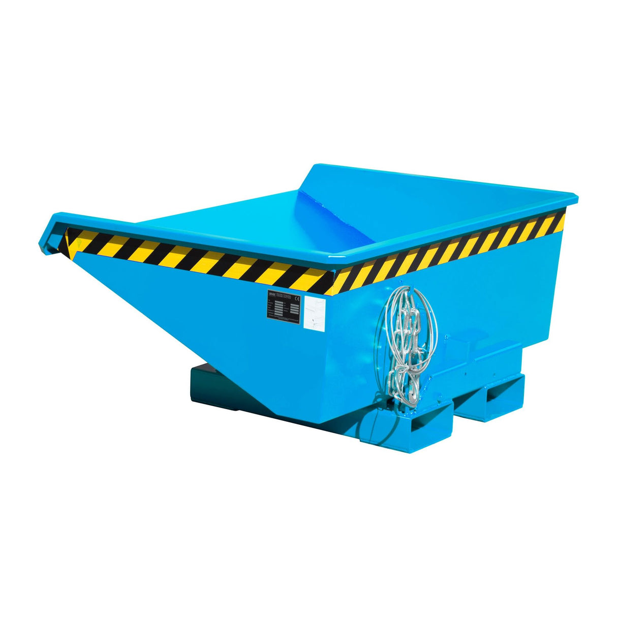 BAUER Südlohn Kippbehälter ® Typ EXPO 275 RAL 5012 Lichtblau - Art.-Nr. 4498-09-0000-3