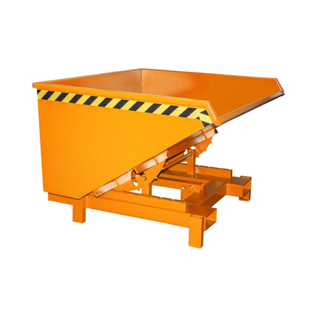 BAUER Südlohn Schwerlast-Kippbehälter Typ SK 600 RAL 2000 Gelborange - Art.-Nr. 4498-21-0000-1