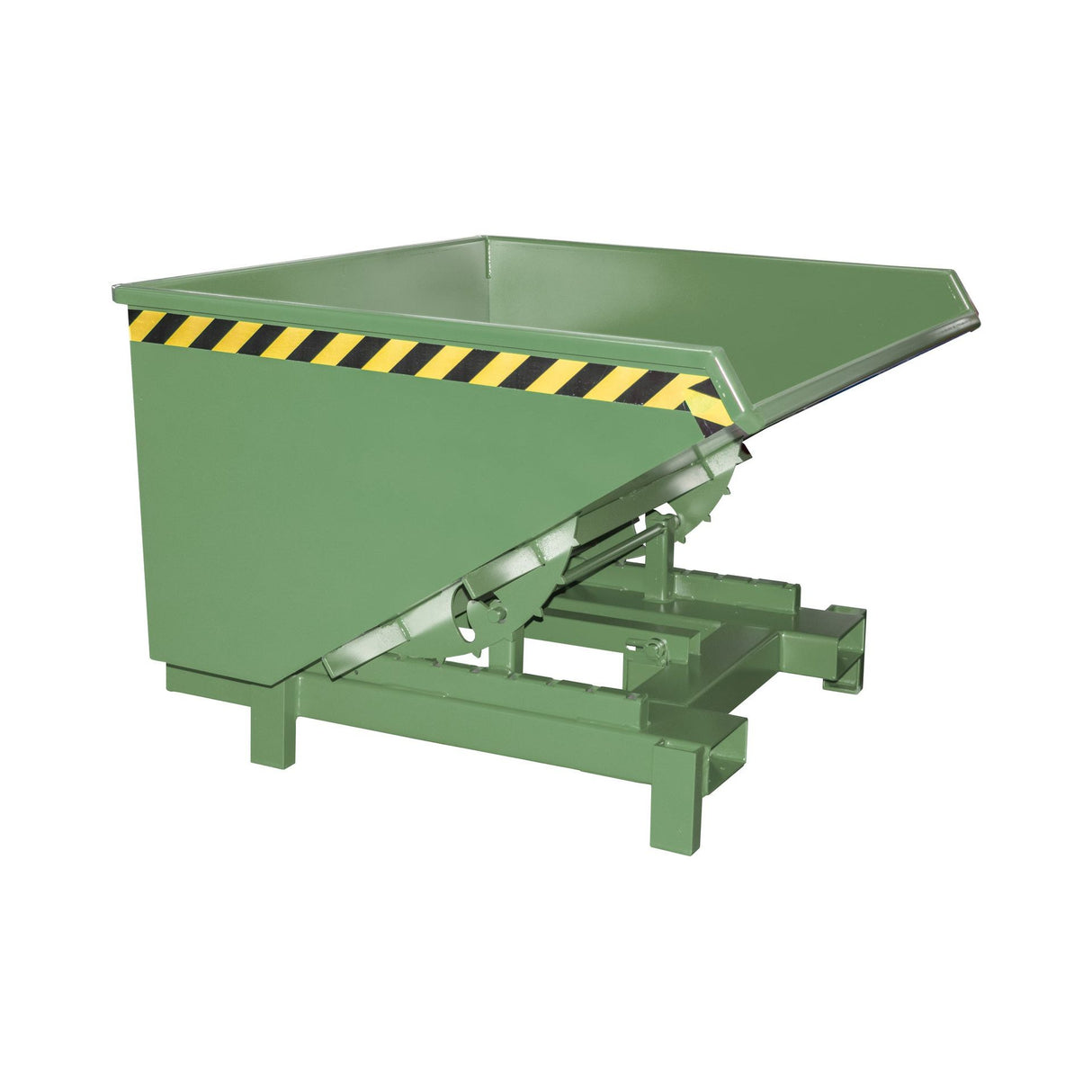 BAUER Südlohn Schwerlast-Kippbehälter Typ SK 600 RAL 6011 Resedagrün - Art.-Nr. 4498-21-0000-4