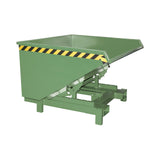 BAUER Südlohn Schwerlast-Kippbehälter Typ SK 600 RAL 6011 Resedagrün - Art.-Nr. 4498-21-0000-4