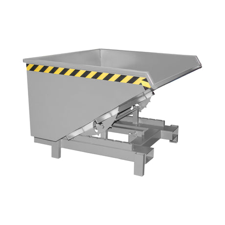 BAUER Südlohn Schwerlast-Kippbehälter Typ SK 600 RAL 7005 Mausgrau - Art.-Nr. 4498-21-0000-5