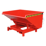 BAUER Südlohn Schwerlast-Kippbehälter Typ SK 900 RAL 3000 Feuerrot - Art.-Nr. 4498-22-0000-2