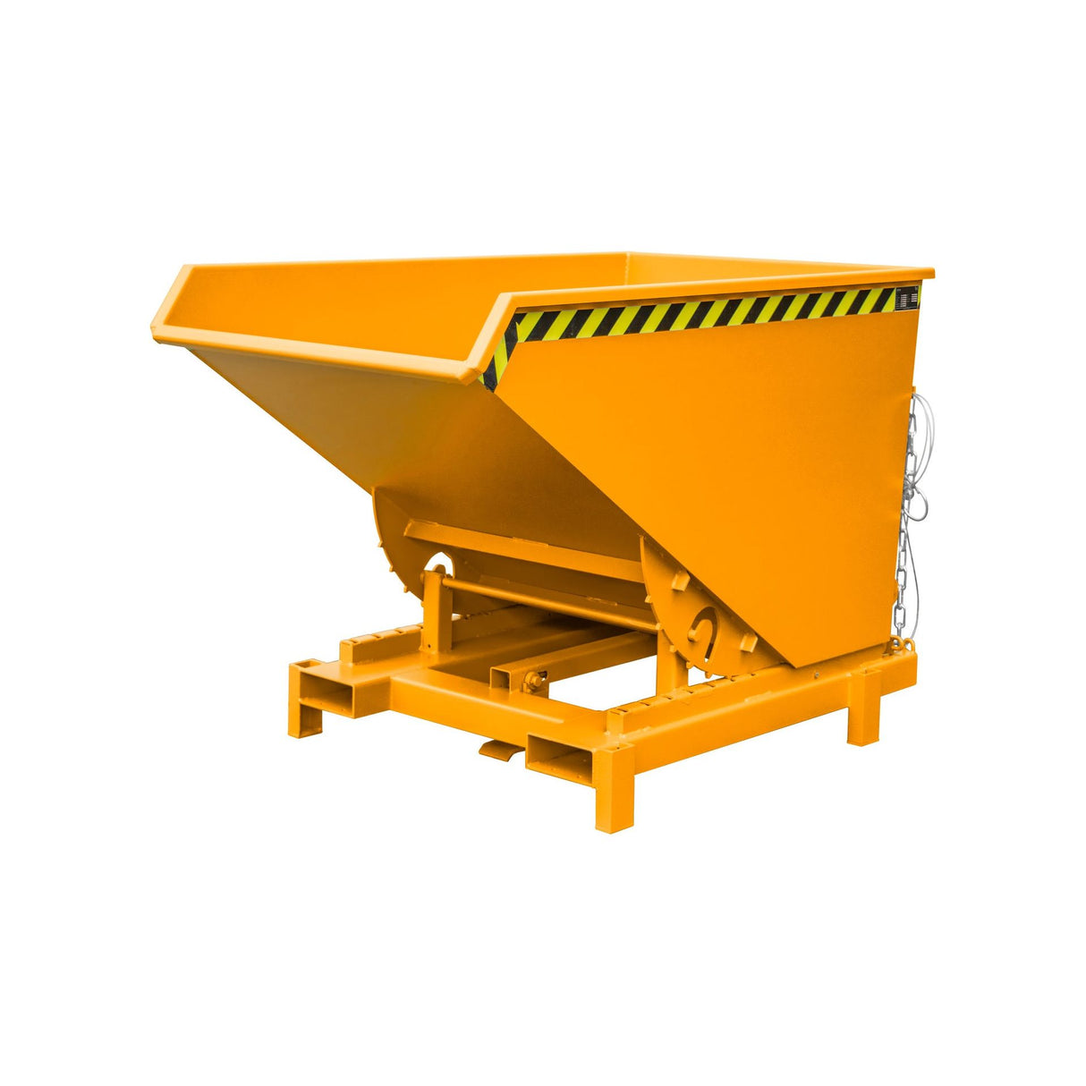 BAUER Südlohn Schwerlast-Kippbehälter Typ SK 1200 RAL 2000 Gelborange - Art.-Nr. 4498-23-0000-1