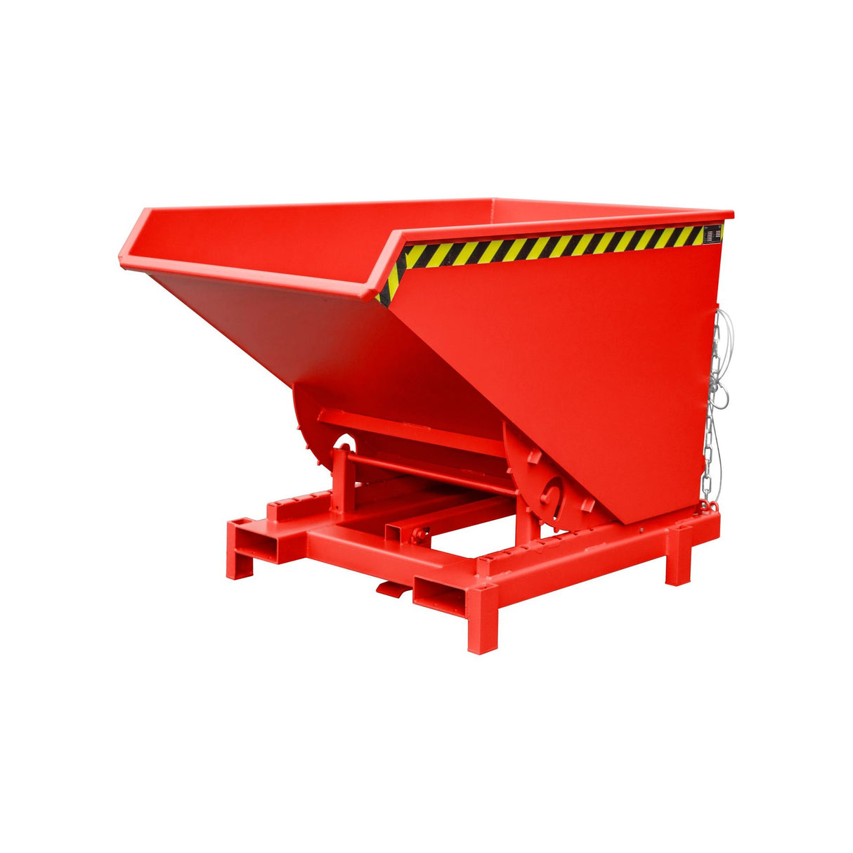 BAUER Südlohn Schwerlast-Kippbehälter Typ SK 1200 RAL 3000 Feuerrot - Art.-Nr. 4498-23-0000-2