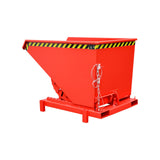BAUER Südlohn Schwerlast-Kippbehälter Typ SK 1200 RAL 3000 Feuerrot - Art.-Nr. 4498-23-0000-2