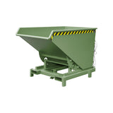 BAUER Südlohn Schwerlast-Kippbehälter Typ SK 1200 RAL 6011 Resedagrün - Art.-Nr. 4498-23-0000-4