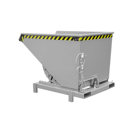BAUER Südlohn Schwerlast-Kippbehälter Typ SK 1200 RAL 7005 Mausgrau - Art.-Nr. 4498-23-0000-5