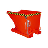 BAUER Südlohn Späne-Kippbehälter ®-E Typ EXPO-E 300 RAL 3000 Feuerrot - Art.-Nr. 4498-50-0000-2