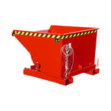 BAUER Südlohn Späne-Kippbehälter ®-E Typ EXPO-E 600 RAL 3000 Feuerrot - Art.-Nr. 4498-51-0000-2