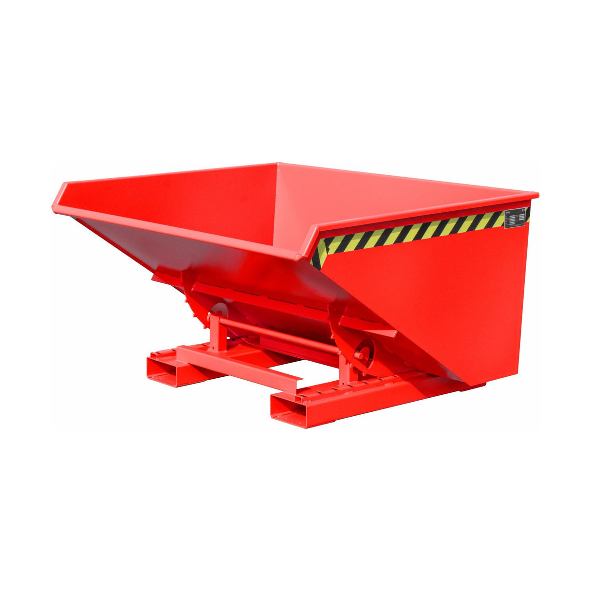 BAUER Südlohn Späne-Kippbehälter ®-E Typ EXPO-E 900 RAL 3000 Feuerrot - Art.-Nr. 4498-52-0000-2