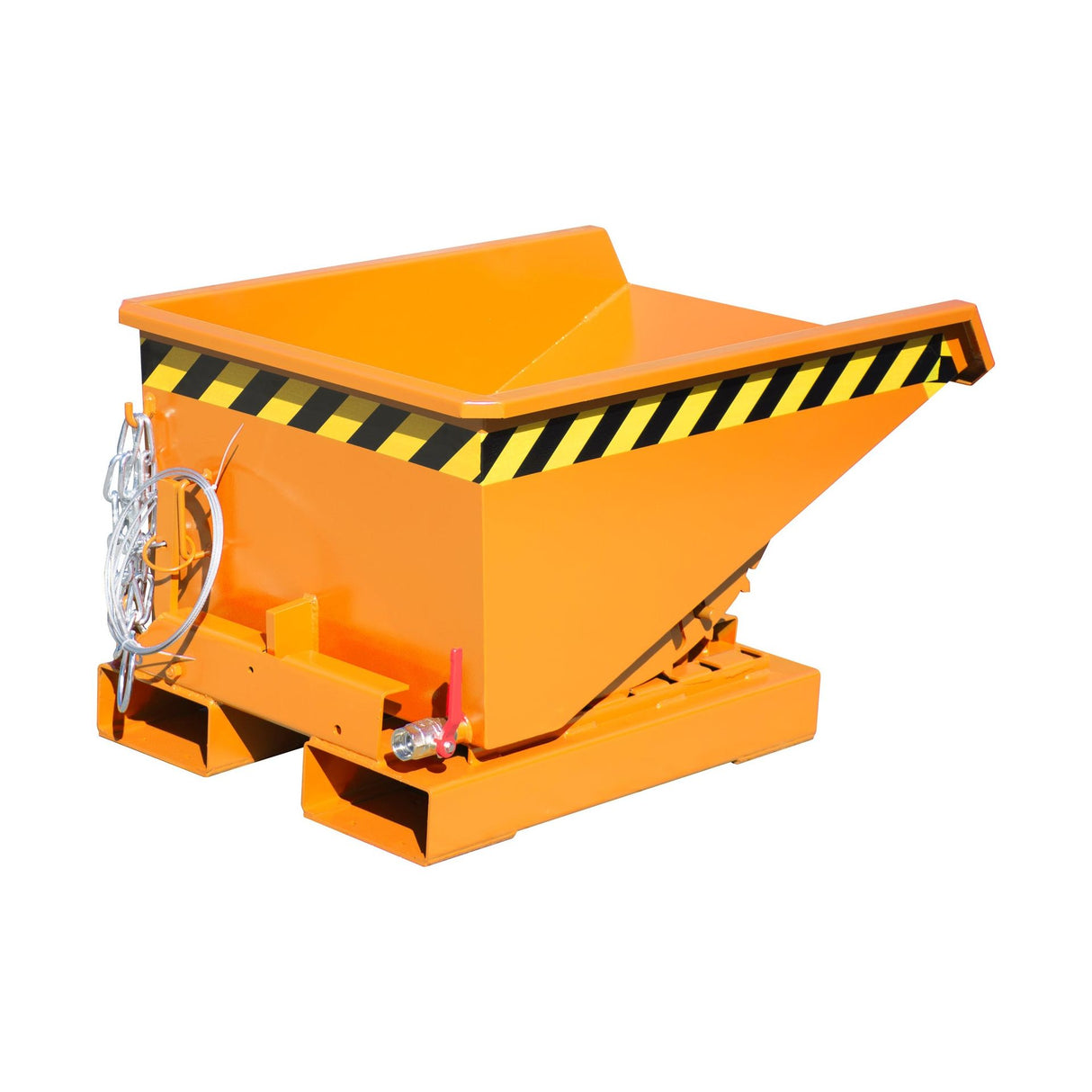 BAUER Südlohn Späne-Kippbehälter ®-E Typ EXPO-E 150 RAL 2000 Gelborange - Art.-Nr. 4498-56-0000-1