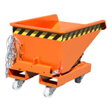 BAUER Südlohn Späne-Kippbehälter ®-E Typ EXPO-E 150 RAL 2000 Gelborange - Art.-Nr. 4498-56-0000-1