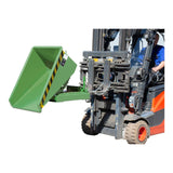 BAUER Südlohn Späne-Kippbehälter ®-E Typ EXPO-E 150 RAL 6011 Resedagrün - Art.-Nr. 4498-56-0000-4