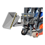 BAUER Südlohn Späne-Kippbehälter ®-E Typ EXPO-E 150 RAL 7005 Mausgrau - Art.-Nr. 4498-56-0000-5