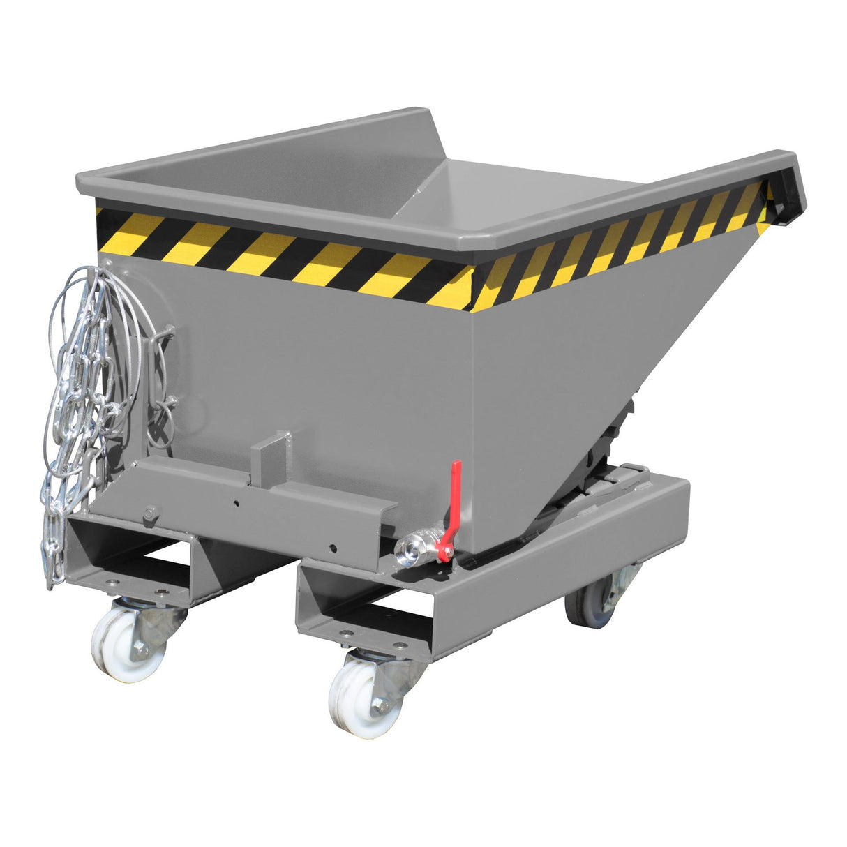 BAUER Südlohn Späne-Kippbehälter ®-E Typ EXPO-E 150 RAL 7005 Mausgrau - Art.-Nr. 4498-56-0000-5