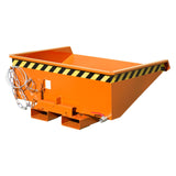 BAUER Südlohn Späne-Kippbehälter ®-E Typ EXPO-E 275 RAL 2000 Gelborange - Art.-Nr. 4498-58-0000-1