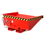 BAUER Südlohn Späne-Kippbehälter ®-E Typ EXPO-E 275 RAL 3000 Feuerrot - Art.-Nr. 4498-58-0000-2