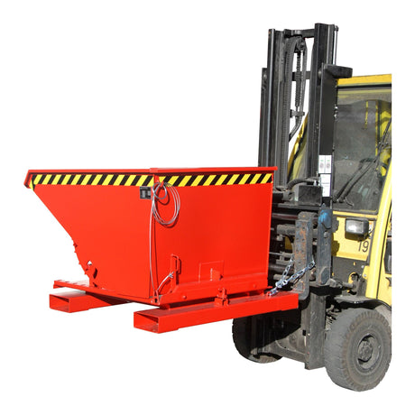 BAUER Südlohn Kippbehälter Typ 3S 600 RAL 3000 Feuerrot - Art.-Nr. 4498-71-0000-2