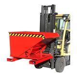BAUER Südlohn Kippbehälter Typ 3S 600 RAL 3000 Feuerrot - Art.-Nr. 4498-71-0000-2