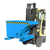 BAUER Südlohn Kippbehälter Typ 3S 600 RAL 5012 Lichtblau - Art.-Nr. 4498-71-0000-3