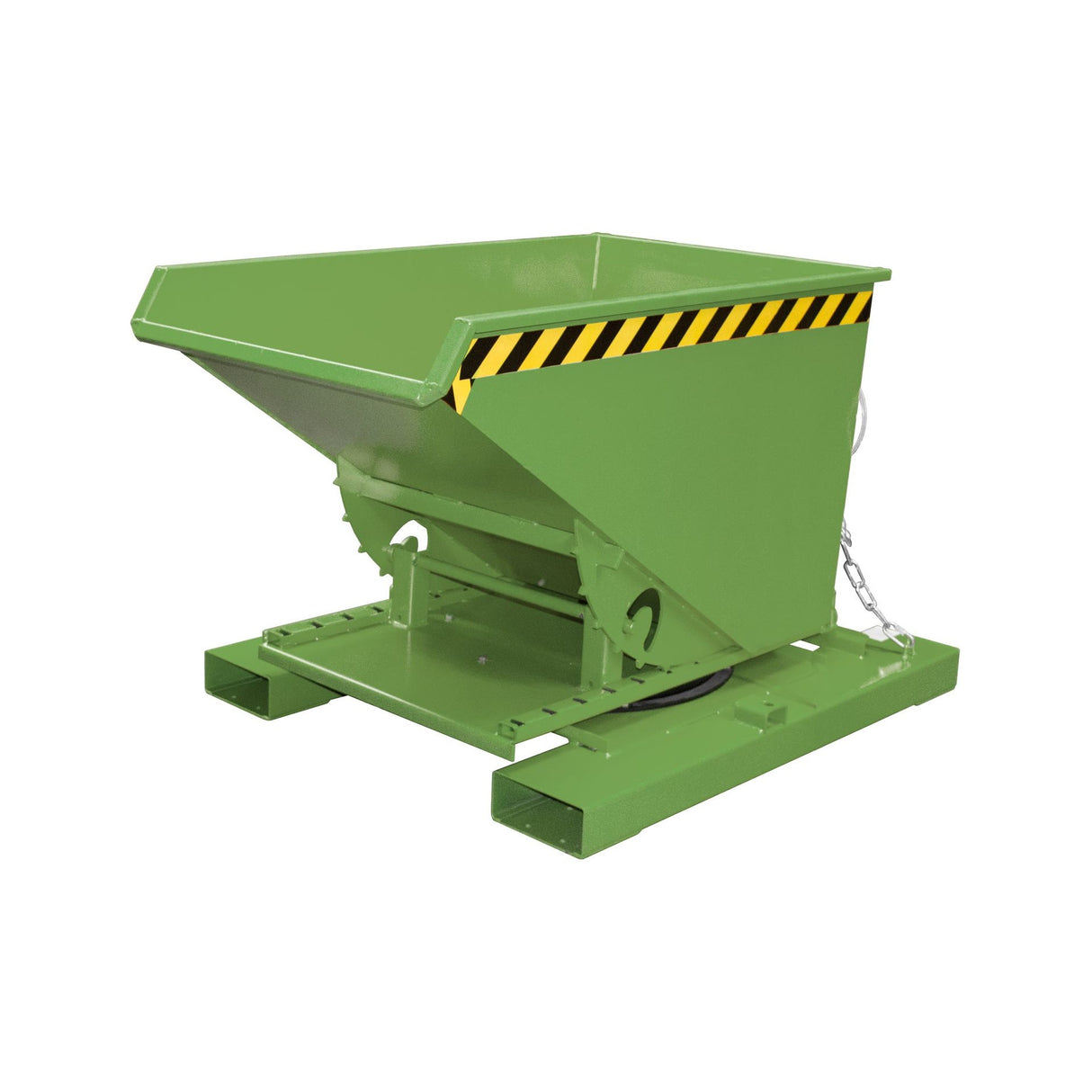 BAUER Südlohn Späne-Kippbehälter Typ S3S 300 RAL 6011 Resedagrün - Art.-Nr. 4498-72-0000-4